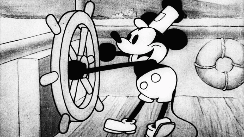 Steamboat Willy Mickey Mouse Public Domain