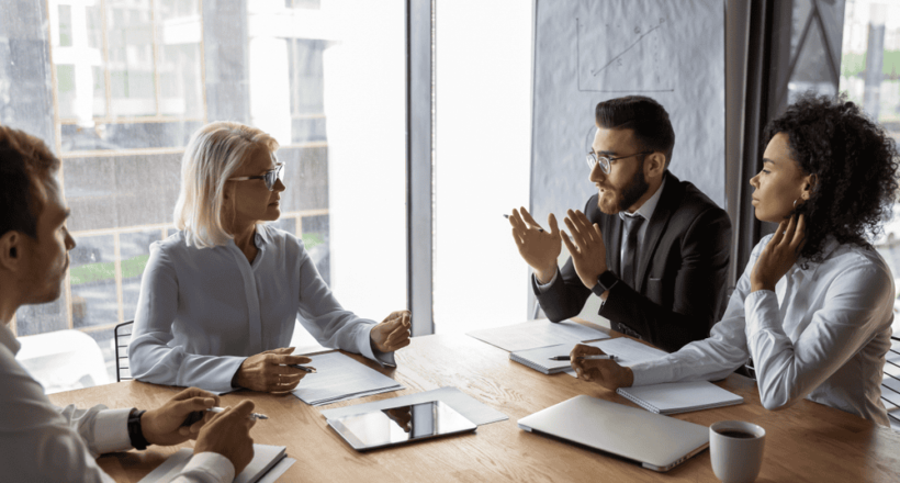 lawyers and entrepreneurs speaking on business structures